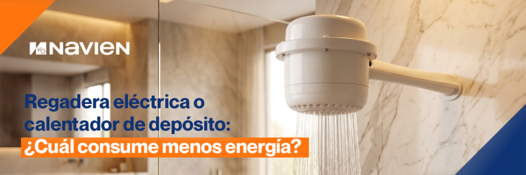 Regadera eléctrica o calentador de depósito: ¿cuál consume menos energía?