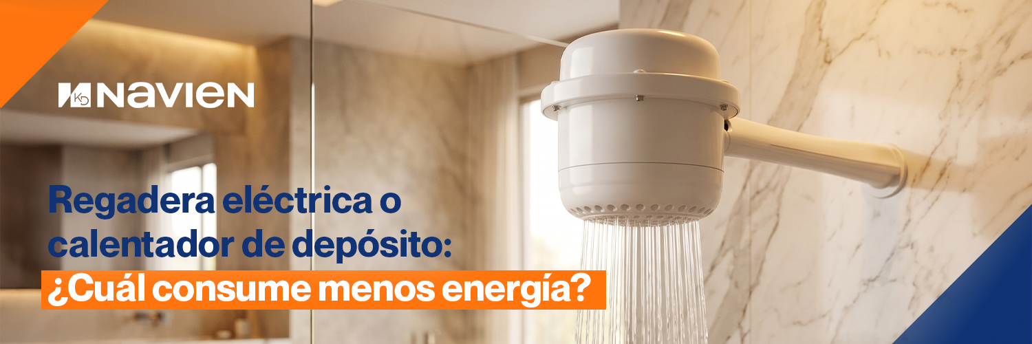 Regadera eléctrica o calentador de depósito: ¿cuál consume menos energía?