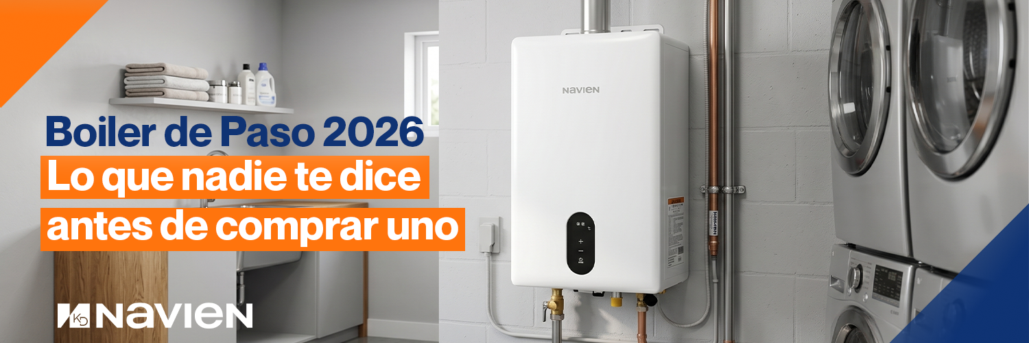 Guía definitiva del boiler de paso en 2026: todo lo que debes saber antes de comprar